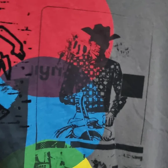 Levi's Men's Grey T-shirt with various Vintage Levi's Images on Front Size XXL - Picture 9 of 11